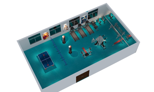 150平方健身房配置方案-广西KY.COM-开云(中国)体育健身器材有限公司